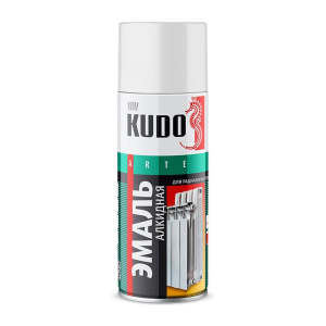 Эмаль аэрозольная для радиаторов отопления KU-5101 белый 0,52л KUDO *1/6