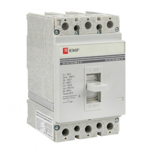 Выключатель автоматический 3п 250/160А 35кА ВА-99 PROxima mccb99-250-160 EKF