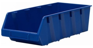Ящик пластиковый Практик 500x230x150 синий*1