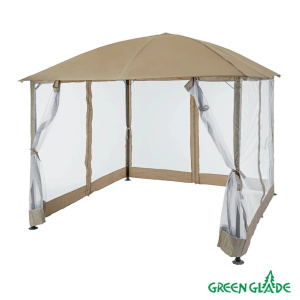 Тент садовый Green Glade 3х3х2,6/2м полиэстер 1067 *1
