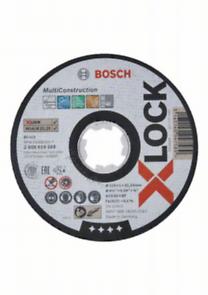 Диск отрезной универсальный X-LOCK Multi Material (115x1x22.23 мм; прямой) Bosch 2608619268  *1