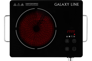 Плитка инфракрасная GALAXY LINE GL 3033 2000 Вт, регулировка температуры 90-650 °С , LED-дисплей *1