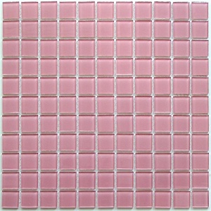 Мозаика "Pink glass" стеклянная 300х300х4мм=0,09м2 (Bonaparte) *1