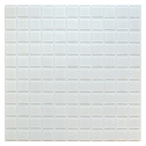 Мозаика стеклянная White Rose 300х300мм 1шт Bonaparte