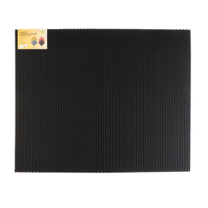 Коврик eva универсальный Eco-cover/Cartage, Соты 67 х 82 см, черный (9348501)