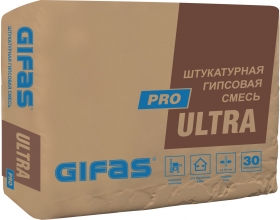 Штукатурка гипсовая Гифас Ultra Pro 30кг *1/40