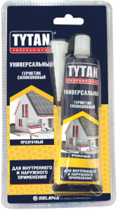 Герметик силиконовый универсальный Professional прозрачный 85мл 22605 (Tytan) *60 (-30)