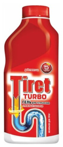 Средство для удаления засоров "Tiret" Turbo 200мл *1