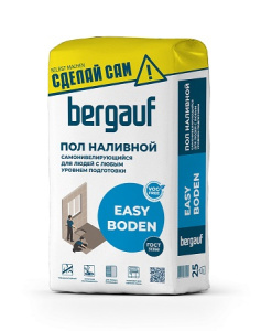 Пол наливной Bergauf Easy Boden 6-50 мм 25 кг