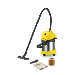 Пылесос хозяйственный Karcher WD 3 P Premium 1000 вт, 17 л