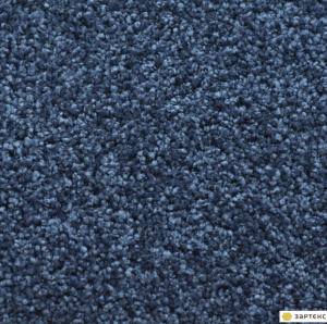 Ковровое покрытие ЗАРТЕКС Адель 025 темно синий 3,5м/13мм