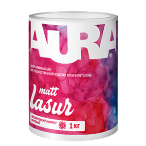 Лак Aura Lasur Matt 1кг
