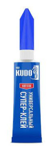 Клей цианоакрилатный Kudo "Универсальный Супер-клей" (KBT-010) 3 гр