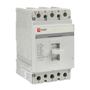 Выключатель автоматический 3п 250/100А 35кА ВА-99 PROxima mccb99-250-100 EKF
