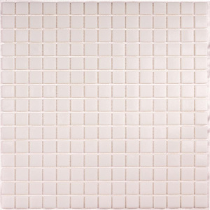 Мозаика стеклянная Simple White 327х327мм 1шт Bonaparte