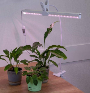 Подставка-кронштейн для светильника для растений на прищепке 760мм UFP-M04D-600 WHITE (ФитоЛето) 840878 *1
