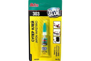 Супер клей Akfix 303 3гр GA0031