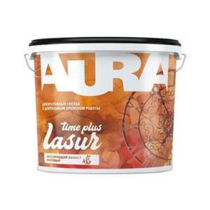 Состав декоративный Aura Lasur Time Plus 1кг
