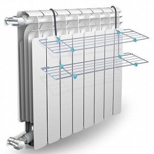 Сушилка д/белья на радиатор отопл. 2-яр L6,2м 65х34х36см СБ6-65П (Ника) *5