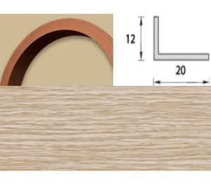 Угол арочный 20х12 2,7 м. Дуб северный Идеал 213 *1/25