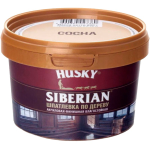 Шпатлевка по дереву Husky -20С° сосна 0,4 кг