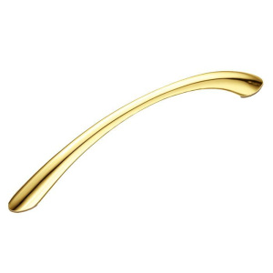 Ручка-скоба мебельная `ЧИБИС` мет  96-286 дуга (золото)