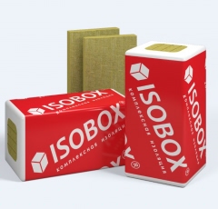 Теплоизоляция ИЗОБОКС ВЕНТ (80 кг/м3) 1200х600х50 /6 пл 1 уп-0,216 м3, 4,32 м2