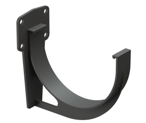 Кронштейн желоба ПВХ графит PVSK-1086 Döcke PREMIUM