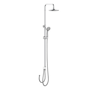 Душевой набор с верх. тропическим душем 1 реж. и руч. душем 3 реж. Milardo Shower Set 3703F24M76