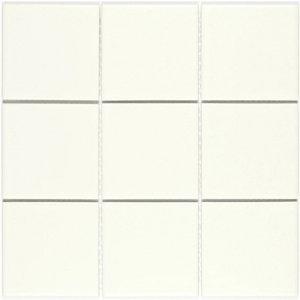 Мозаика керамогранитная Maxi white 297х297мм 1шт Bonaparte