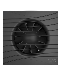 Вентилятор осевой вытяжной D100мм SILENT 4C matt black (Era) *16