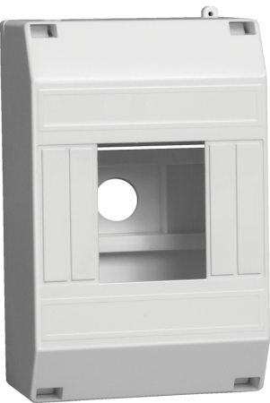 Бокс ОП КМПн 1/4 "Krepta 3" для 2-4-х авт. выкл. IP30 белый MKP31-N-04-30-135 IEK