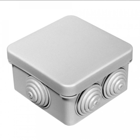 Коробка распределительная ОП 70х70х40мм безгалогенная (HF) IP55 40-0200 (Промрукав) *1