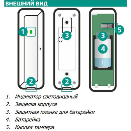 Датчик удара Livi VS