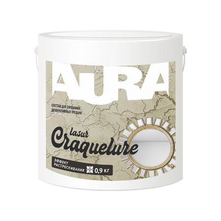 Лак для художественной отделки Aura Lasur Craquelure 1кг