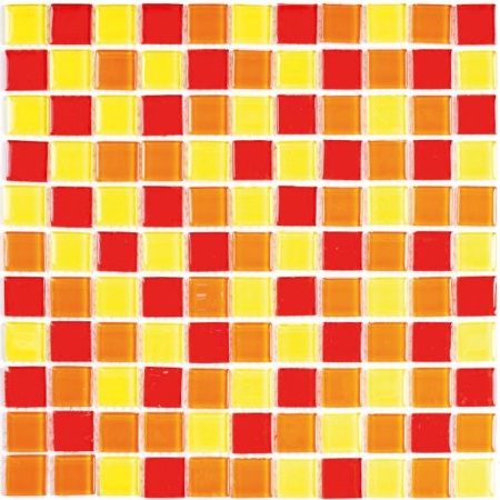 Мозаика "Fruit mix" стеклянная 300х300х4мм=0,09м2 (Bonaparte) *1