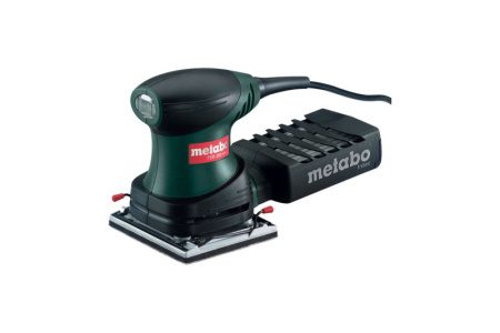 Шлифмашина вибрационная Metabo FSR 200 Intec, плоская, 200Вт, плита 114х102мм, 24000об/мин, ампл-1.4мм, 1.3кг, кейс 