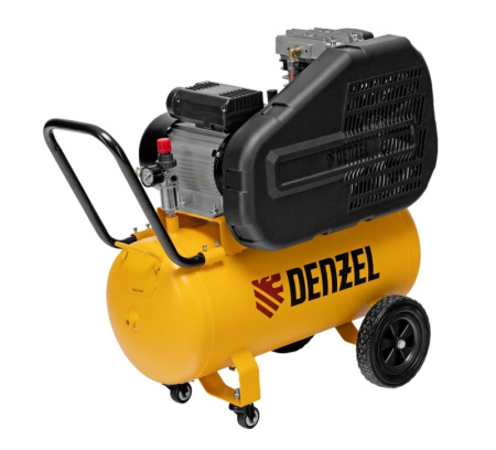Компрессор Denzel BCI 2100/50 воздушный рем. привод 2100Вт 50л 400 л/мин 58115 *1