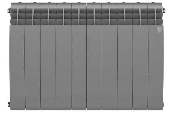 Радиатор BIMETAL Royal BiLiner 500/80 Silver Satin 10 секц.