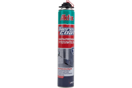 Напыляемый утеплитель Akfix Thermcoat 930гр FA014 *1