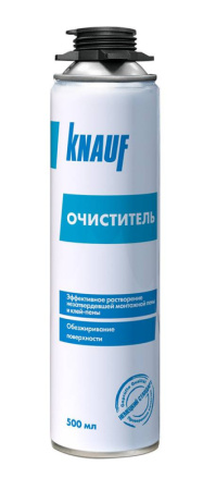 Очиститель монтажной пены и клей-пены Knauf 500 мл