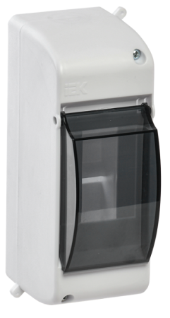 Бокс ОП КМПн 2/2 "Krepta 3" для 2 авт. выкл. IP30 белый MKP42-N-02-30-20 IEK
