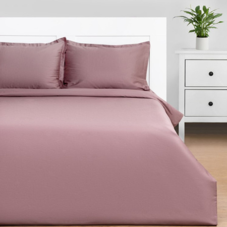 Постельное белье Этель дуэт Twilight Mauve 143х215см -2шт 215х240см 50х70+3см -2шт 100% хлопок мако-сатин 114г/м2 9144533