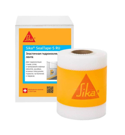 Лента гидроизоляционная Sika SealTape S эластичная лента 120мм, 10м