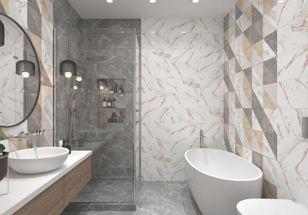 Плитка облицовочная GlobalTile Capella GT97VG 500х250х9мм (1уп=1.375м2 (11шт) 1п=74,25м2) белая