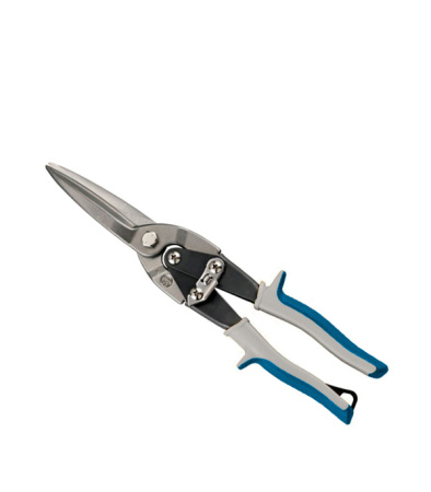 Ножницы по металлу удлиненные 280мм прямой рез двухкомпонентные ручки РемоКолор 19-6-310 *1