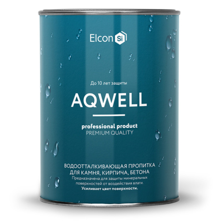 Кремнийорганический гидрофобизатор Elcon Aqwell 0,9л.