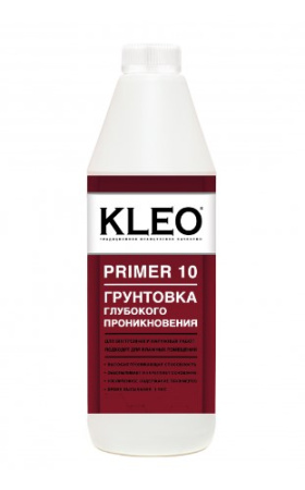 Грунтовка глубокого проникновения KLEO Primer 10 1л *1/20